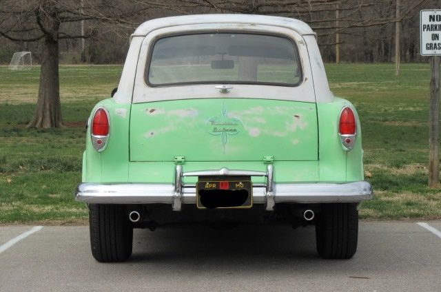 1960 rambler american deluxe 2 door wagon street rat rod shop wagon
