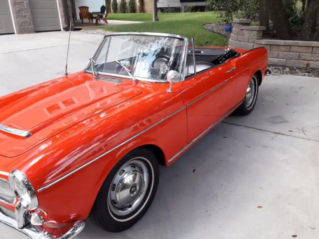 1959 fiat 1200 vetture special cabriolet