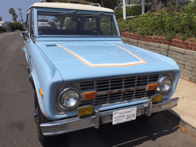 1975 ford bronco ranger - uncut pristine original condition