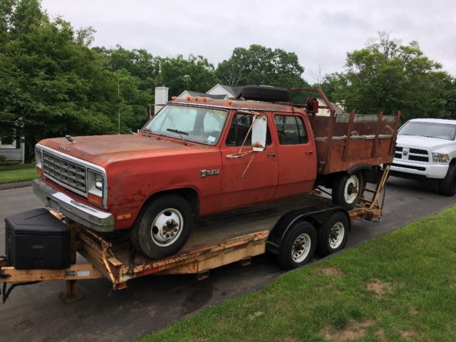 1985 dodge 350 crew cab