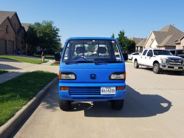 1991 honda acty v-ha4 4x4 4wd custom jdm lifted rhino-lined show car road legal