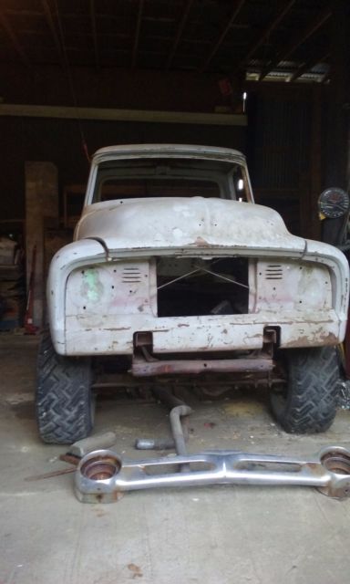 1956 ford f250 4x4 classic flat bed