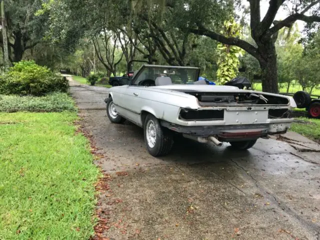 1981 mercedes 380 sl project no reserve