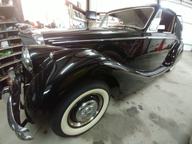1951 jaguar 3 position drop top mark v stunning rare left hand drive 25k miles