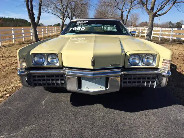 1971 oldsmobile toronado base 7.5l