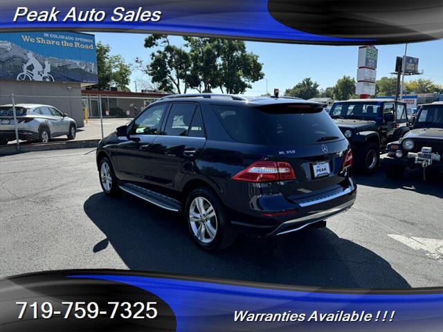 2015 mercedes-benz m-class 4matic
