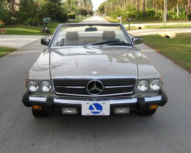 1985 mercedes benz 380sl convertible classic sports car