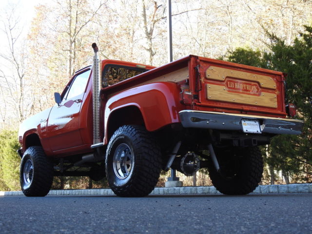 1978 dodge lil red express arizona custom 4x4 beautiful truck !!!