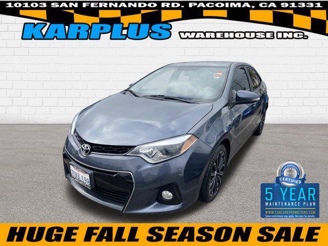 2016 toyota corolla s plus