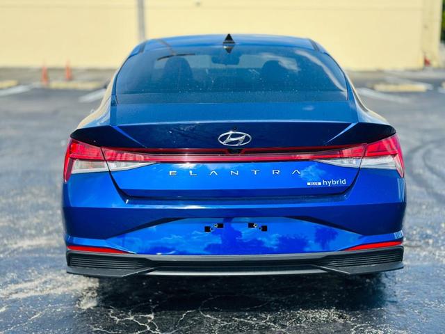 2023 hyundai elantra hev blue