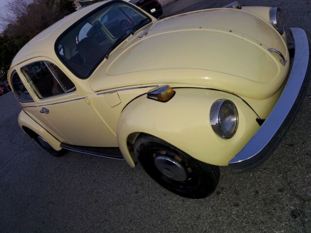 1971 volkswagen beetle (pre-1980) coupe brown rwd manual