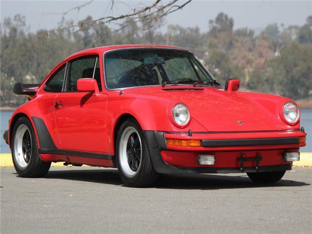 1979 porsche 911 930 turbo 27,122 miles red coa survivor