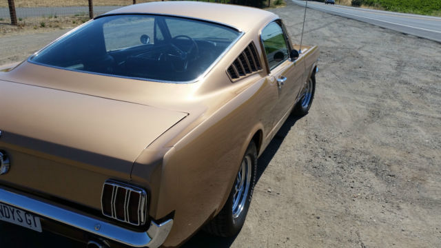 1965 mustang gt a code fastback