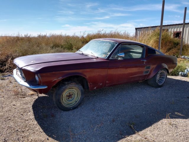 1967 mustag gt fastback california s code