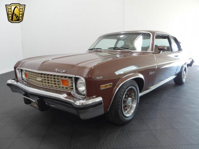 1973 chevrolet nova hatchback 350 miles brown coupe 307 cid v8 automatic
