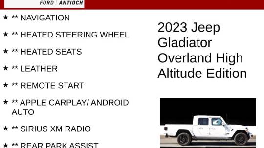 2023 Jeep Gladiator