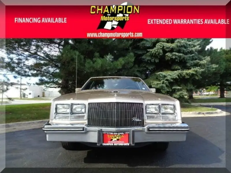 1985 buick riviera 2dr coupe 40406 miles "light sandstone metallic" coupe/hatchb