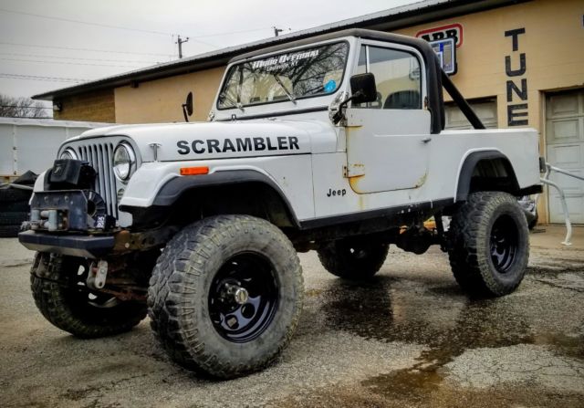 jeep cj-8 scrambler 1982 vintage