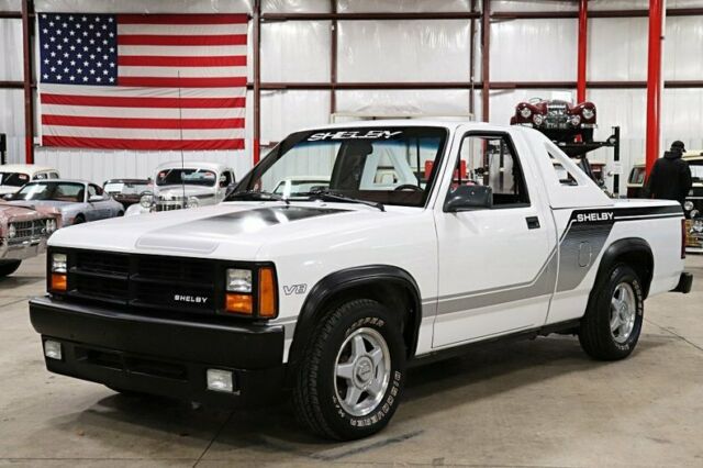 1989 dodge dakota 68497 miles bright white pickup truck 5.2l v8 automatic