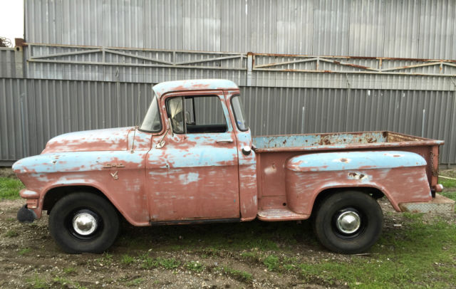 1956 gmc big window v8 pickup, california truck, hot rod, daily driver