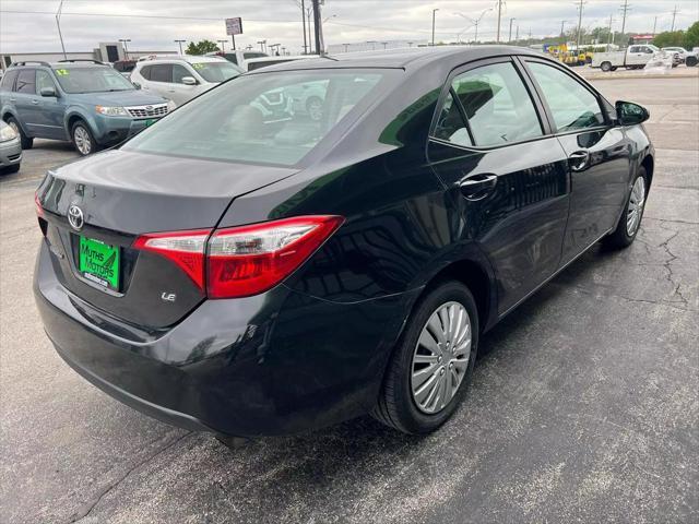 2016 toyota corolla le