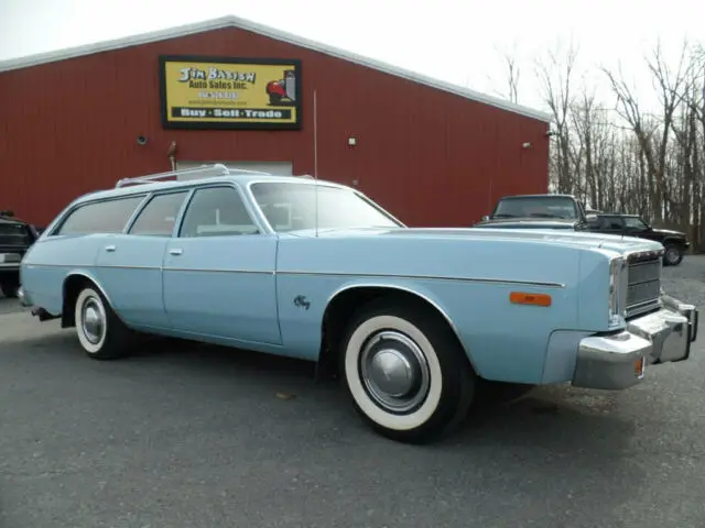 1977 plymouth fury station wagon only 14,000 miles 1-owner mopar clean!