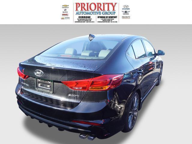 2018 hyundai elantra sport sport 4dr sedan dct for sale in middletown, rhode island