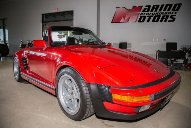 1988 911 turbo cab factory slant nose - only 14k miles - ruf tuning upgrades