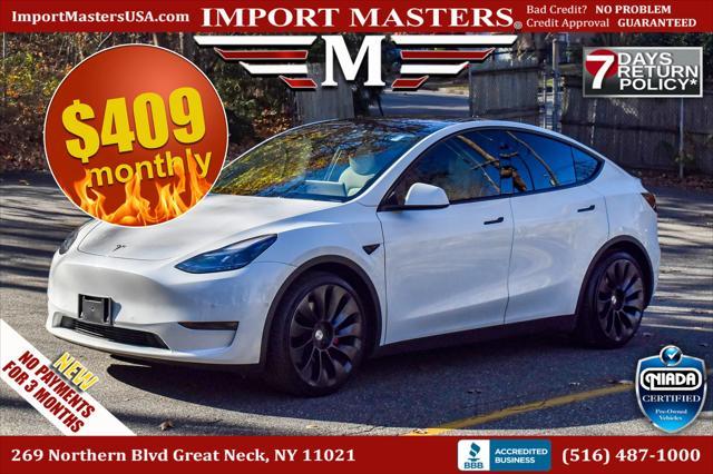 2021 tesla model y performance dual motor all-wheel drive