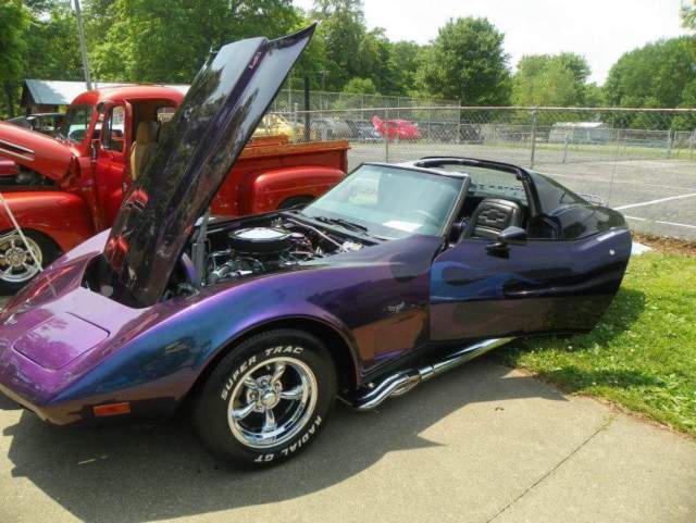custom 77 corvette hot rod