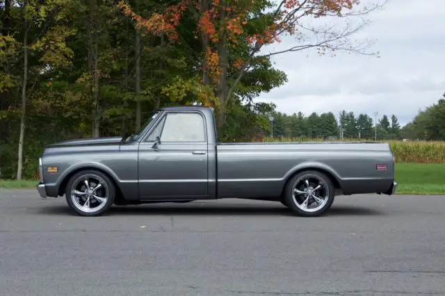 1972 c10 454 big block 700r4 trans, storm gray