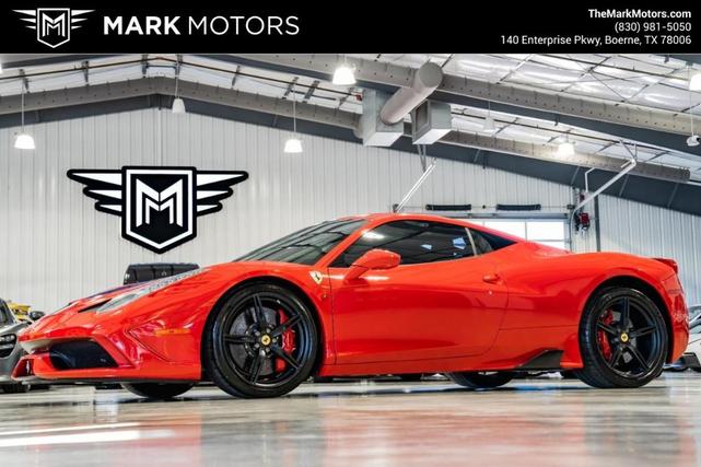 2015 ferrari 458 speciale base