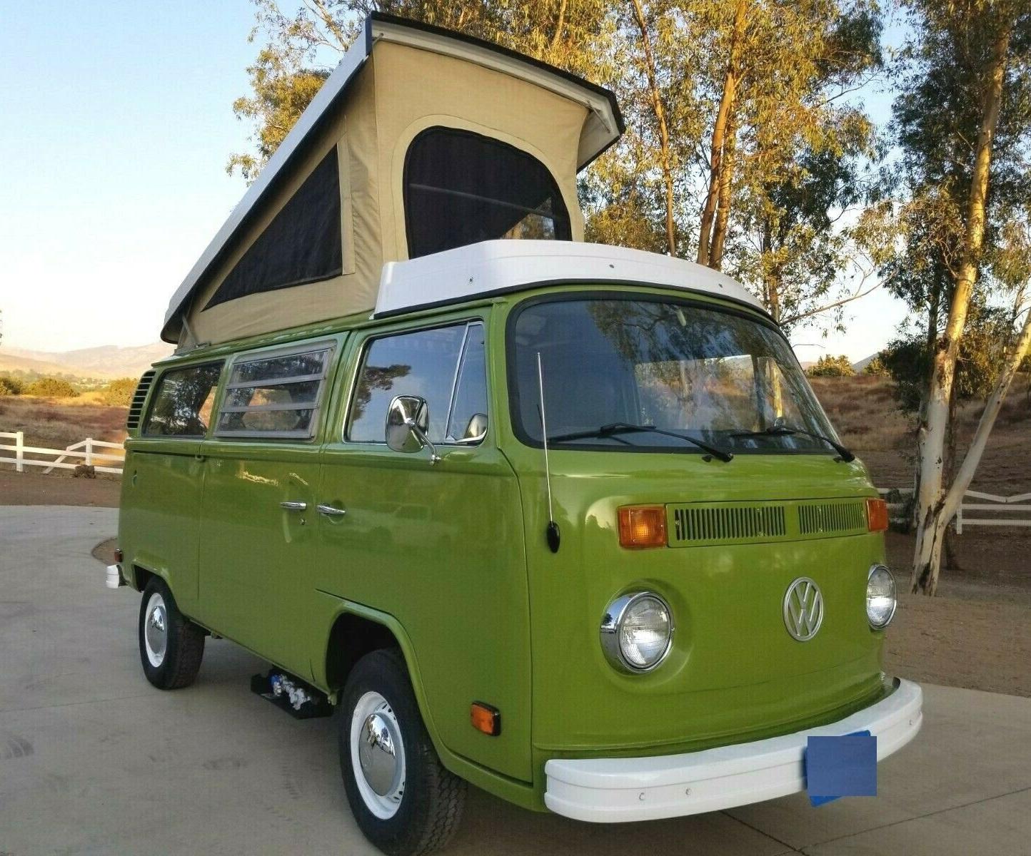 1979 volkswagen bus westfalia camper limited edition plaid