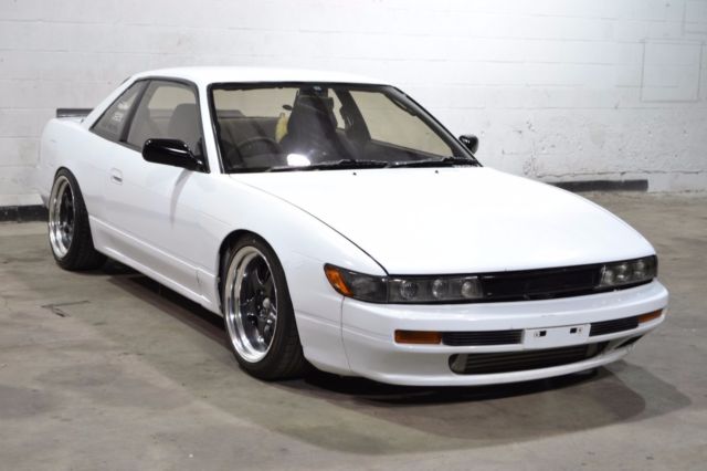 1992 nissan silvia -- cristal white - sr20det - 5 speed - 63,379 miles