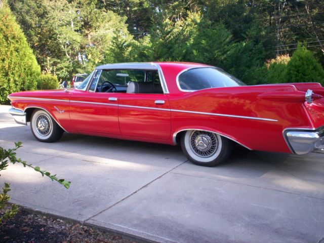 1960 chrysler imperial ( new red paint) 57,000 original miles )
