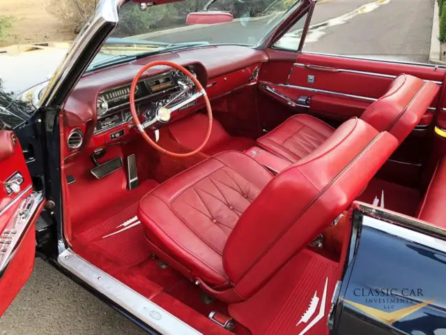 1964 cadillac deville convertible - absolutely spectacular car - a/c - buckets!