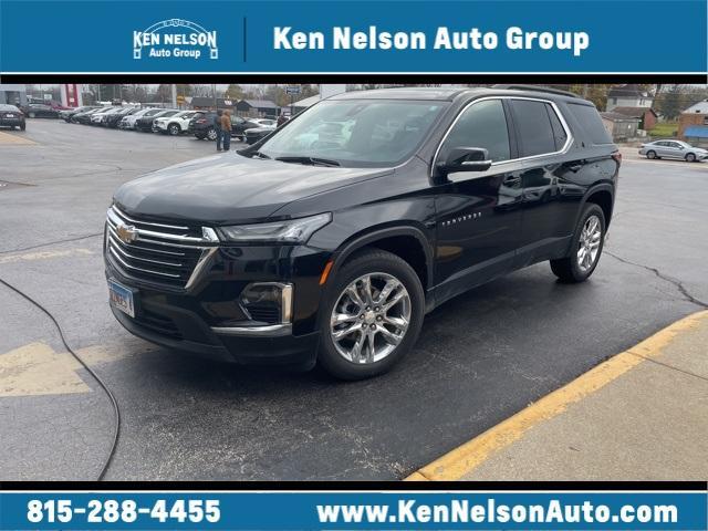 2022 chevrolet traverse lt leather