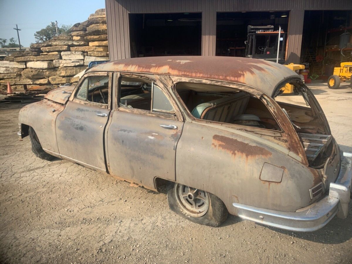 1949 packard woody wagon - rare variation - project