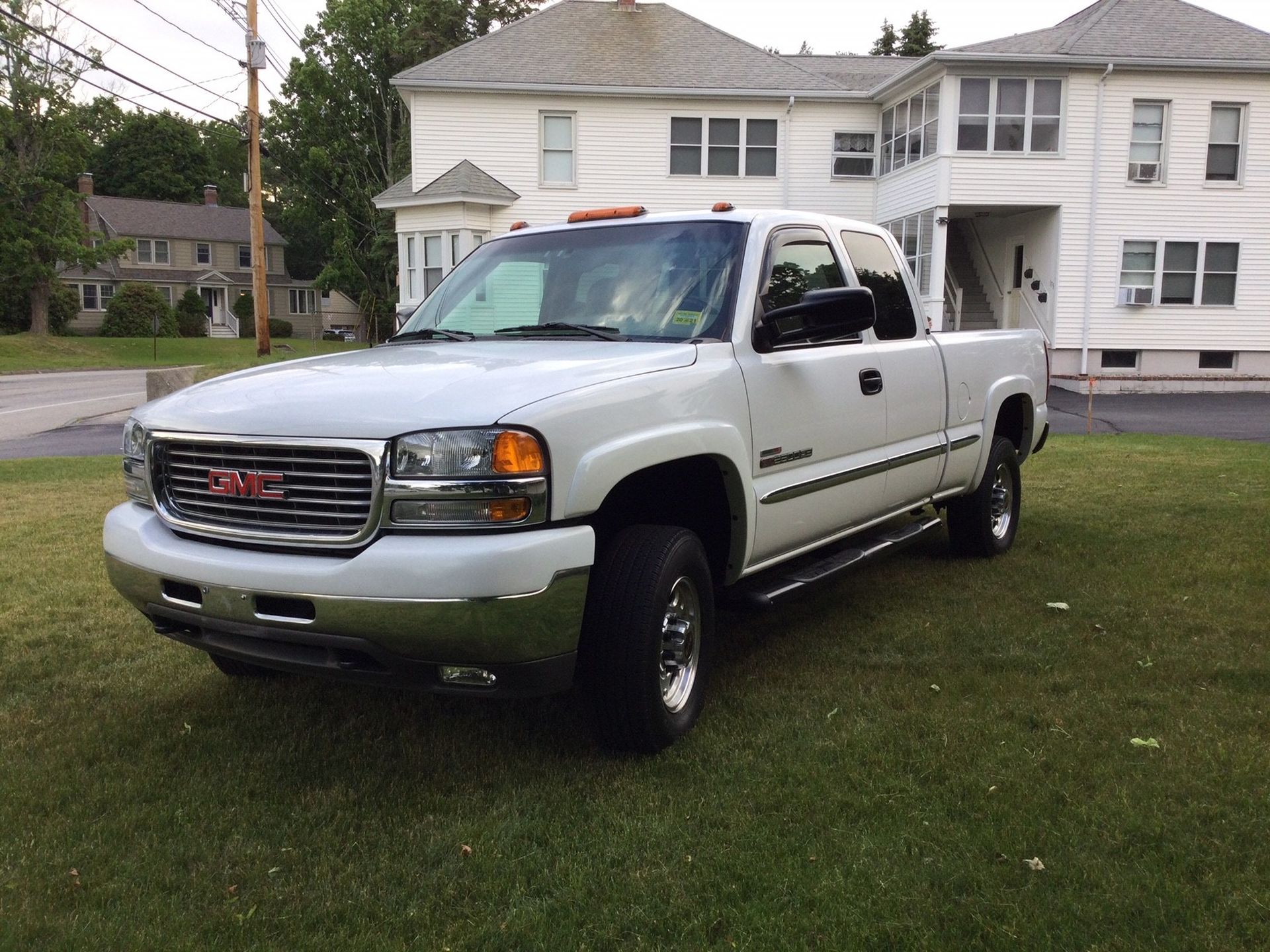 2002 gmc sierra 2500hd 4wd sle with duramax turbodiesel power