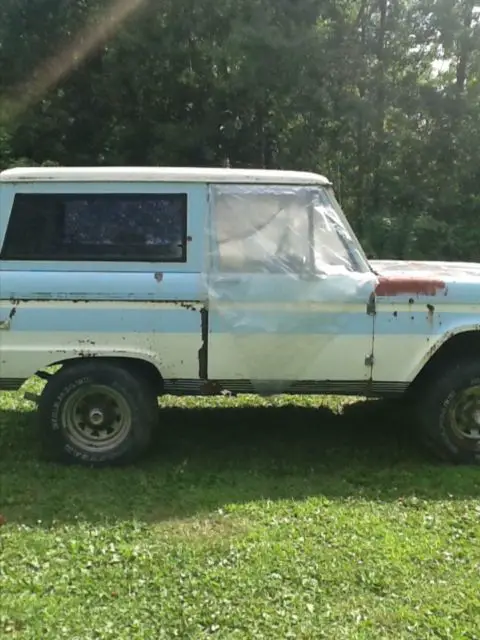 73' ford bronco for parts or fix