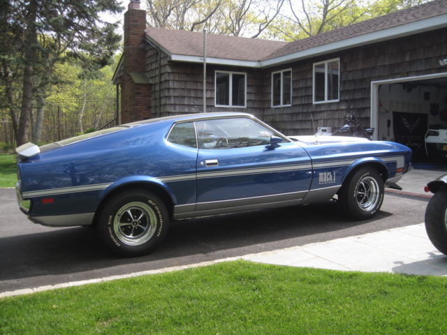 1971 ford mustang mach 1 fastback engine code m 351 4v