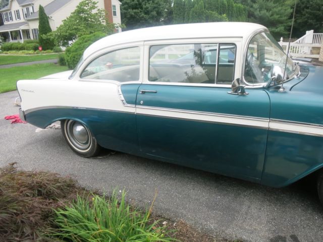 350 ci v8 runs and drives great 1956 bel air
