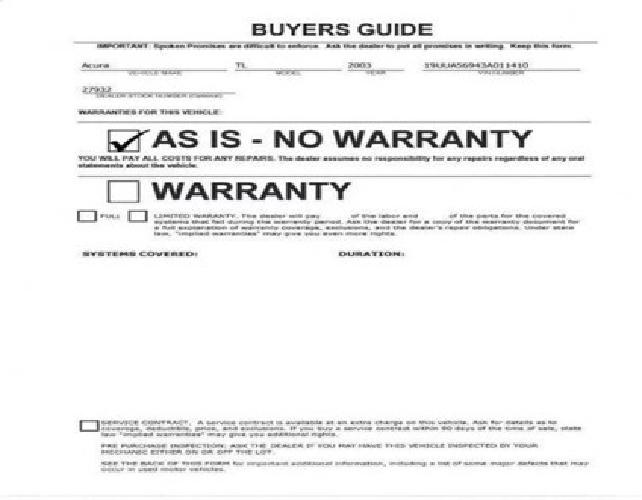 2003 acura tl 3.2 type s in huntington beach, ca