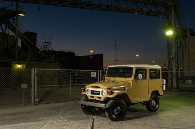 fj40 toyota land cruiser 1977 frame off restoration
