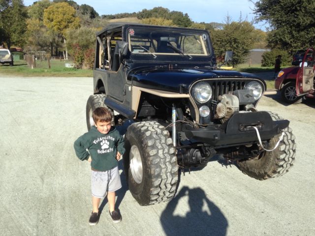 1979 cj-7 jeep rock crawler fuel injected currie 9" axels