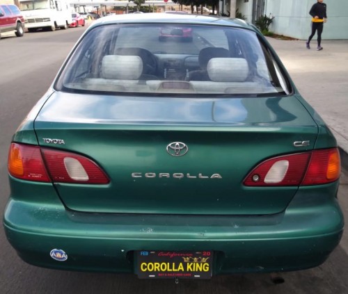 1998 toyota corolla ce in california by owner