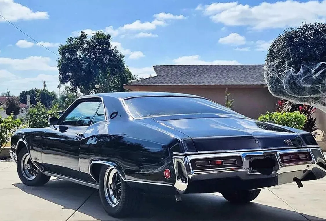 1970 buick riviera black rwd automatic gs