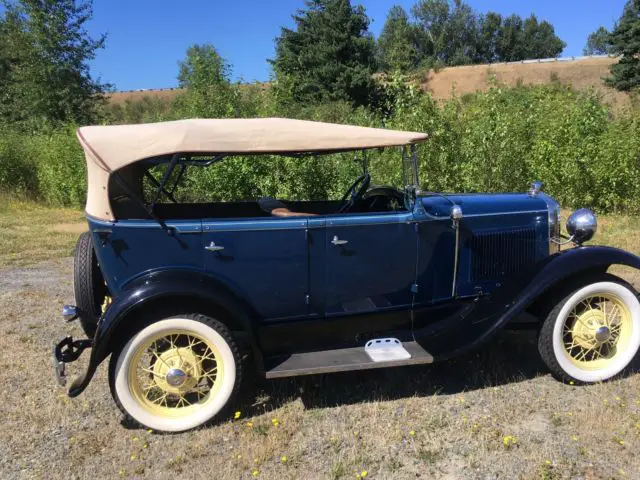 1930 ford model a sedan phaeton