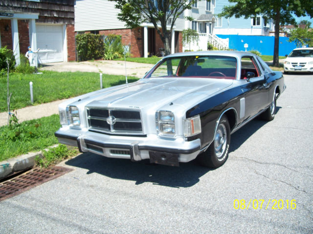 rare 1979 chrysler cordoba w/300 option 1/4292 81k original e58 360 4bbl runs