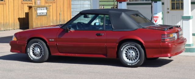 well cared for anniversary model, new top, strawberry red, auto